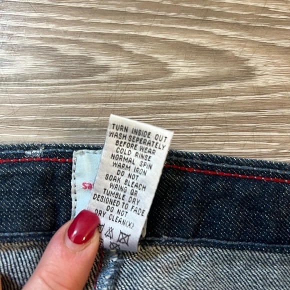 Sass & Bide Women's Jeans Size 26 Seberg Blue Denim Straight - Picture 7 of 9
